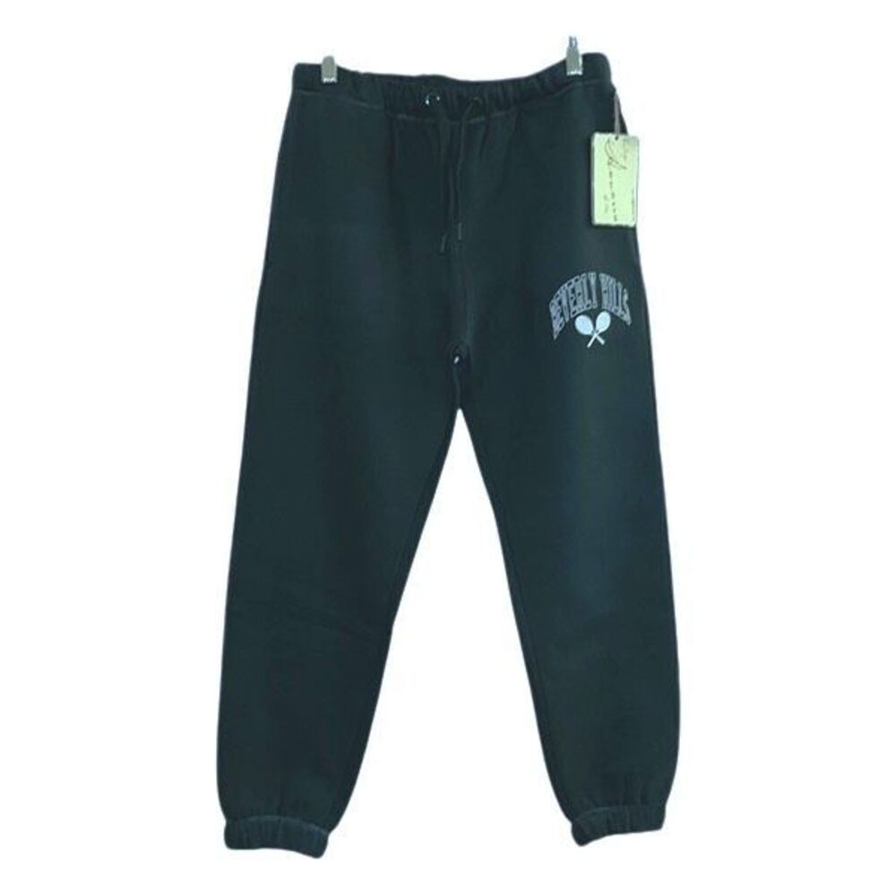 Vintage Havana Womens Beverly Hills Drawstring Jogger Sweatpants Dark Green Smal